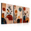 3 Piece Wrapped Canvas Wall Art
