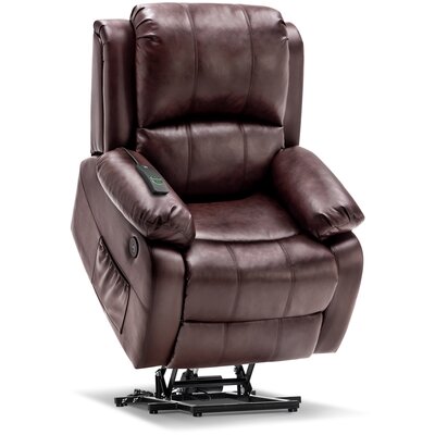 Rolanda Regular Power Lift Recliner Chair with Massage and Heatï¼Faux Leather -  Red Barrel StudioÂ®, 2C0E2D68DEEC44479F920904F3021C13