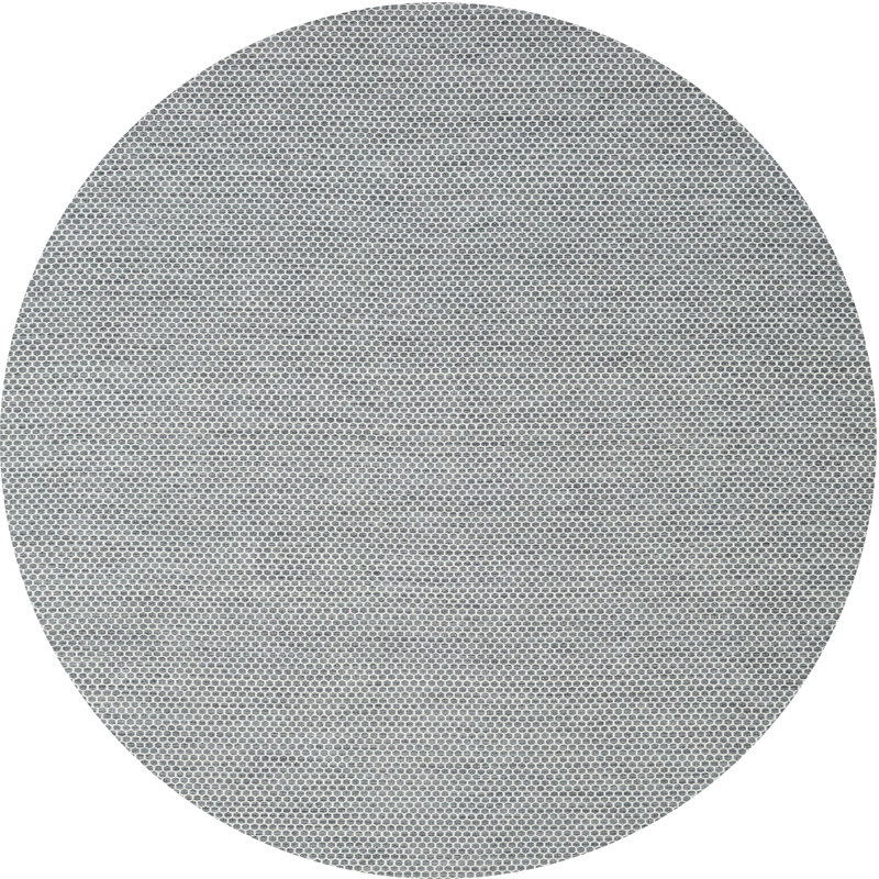 Tapis gris zone contemporaine Imhoff, Rond 7 pi x 7 pi