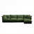 Chenille verte est en rupture de stock