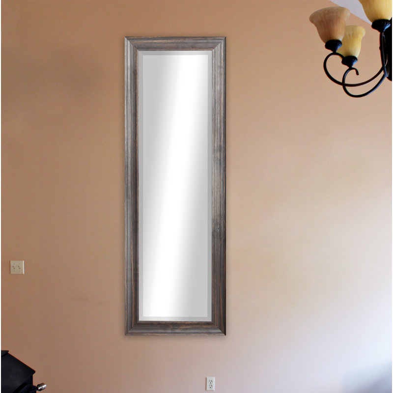 Miroir pleine grandeur Carlea, Noyer foncé, H 59 po x l 20 po