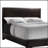 Dark Brown Full Panel Bed