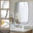 Modern Oblong Oval Bathroom Vanity Mirror |  Frame-1989191407-1979949080