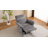 Oversized Power Recliner Chair Swivel Glider With Massage And Heat，Beige-332469548