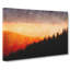 Sunset Over Cantal France - Wrapped Canvas Print-56641584