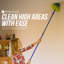 Domed Cobweb Duster with Telescopic Handle