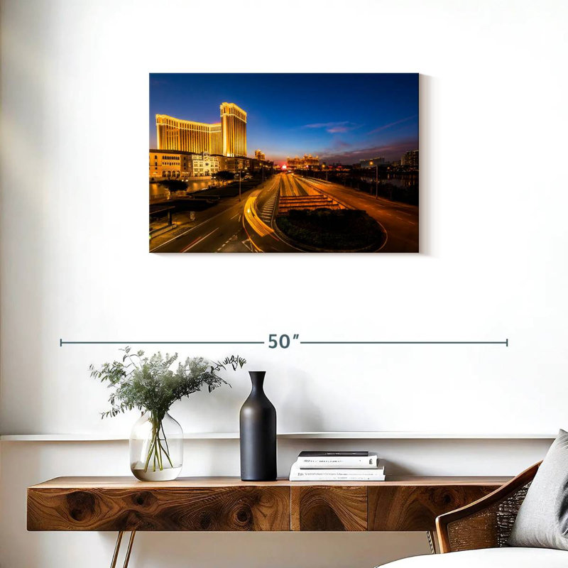 Macau, 20" H x 30" W