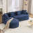 Chenille bleu marine est en rupture de stock