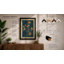 Golden Study Botanical - Framed Print-277207399-277207398