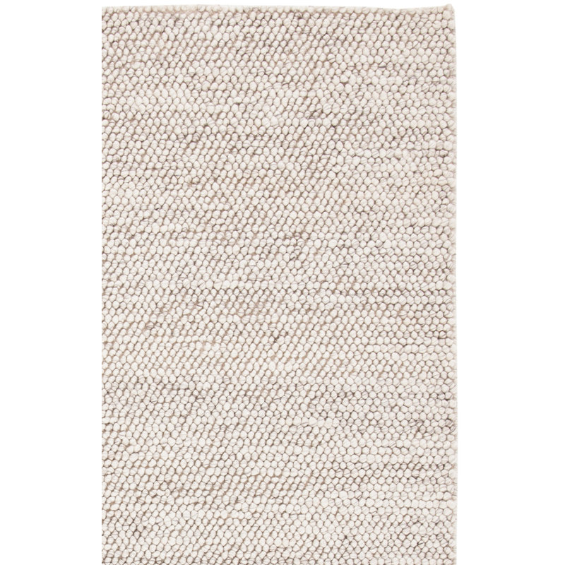 Tapis naturel gris / ivoire Danie, Carré 8 pi