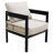 U_Style Multi-Person Outdoor Iron Sofa Set With A Table, Rattan Decoration, Waterproof, Rust-Proof, Suitable For Garden, Lawn Use-1983808263