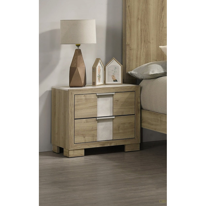 Table de chevet en bois flotté 1 pièce