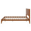 Lit plateforme en bambou, cadre de lit moderne Mid-Century avec tête de lit haute-1367200470