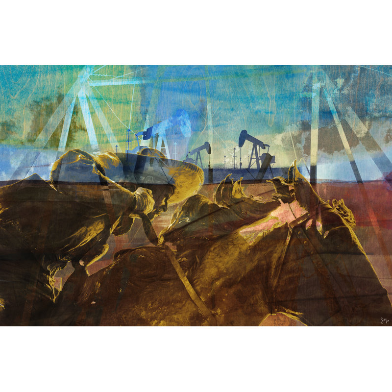 Pioneer by Sisa Jasper - Painting, 61 cm H x 91 cm W, Wrapped Canvas