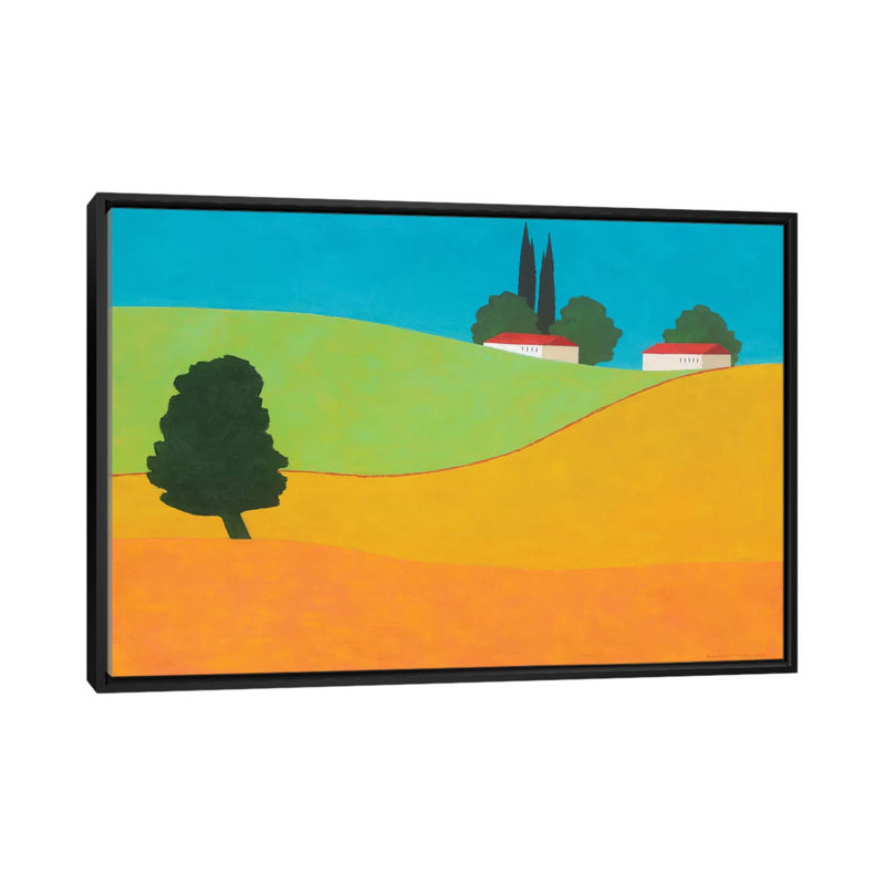 Zuriel by Itzu Rimmer - Painting on Canvas, 152.5 cm H x 101.5 cm W, Black Framed
