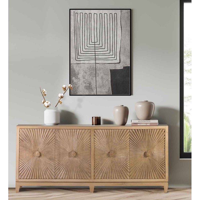 Arles Irregular - Single Picture Frame Print on Canvas