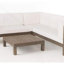 Ensemble de canapé 4 pièces X-Back, blanc-2091238756