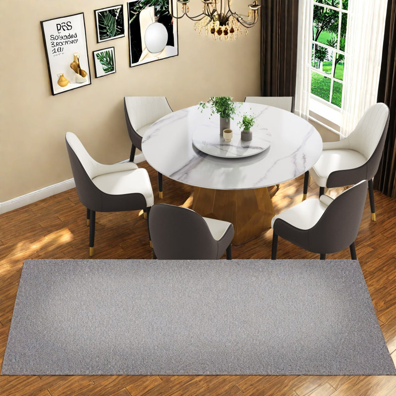 Ensembles de table de salle à manger modernes en marbre avec fonction rotative, pour la maison et le divertissement