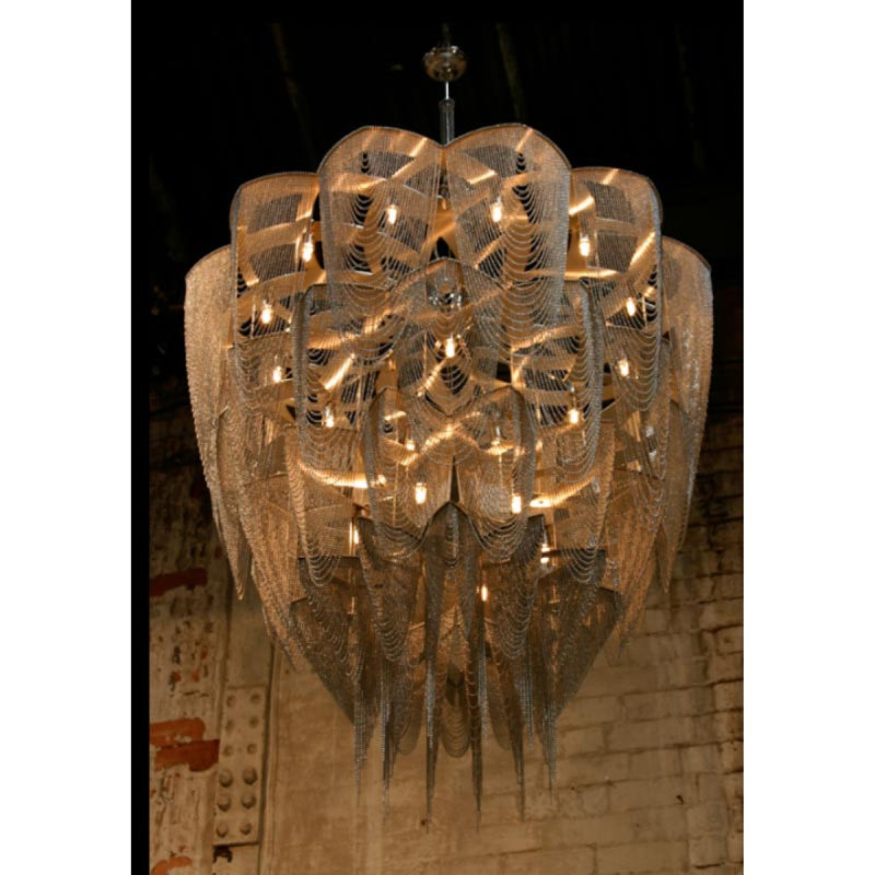 Lustre rond clair en laiton massif à fleurs Protea, Bronze antique, AFRIQUE NOIRE, 14" Diameter x 18" Height