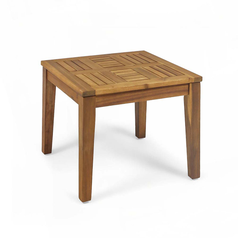 Square Outdoor Side Table , 18 " W 18 " D