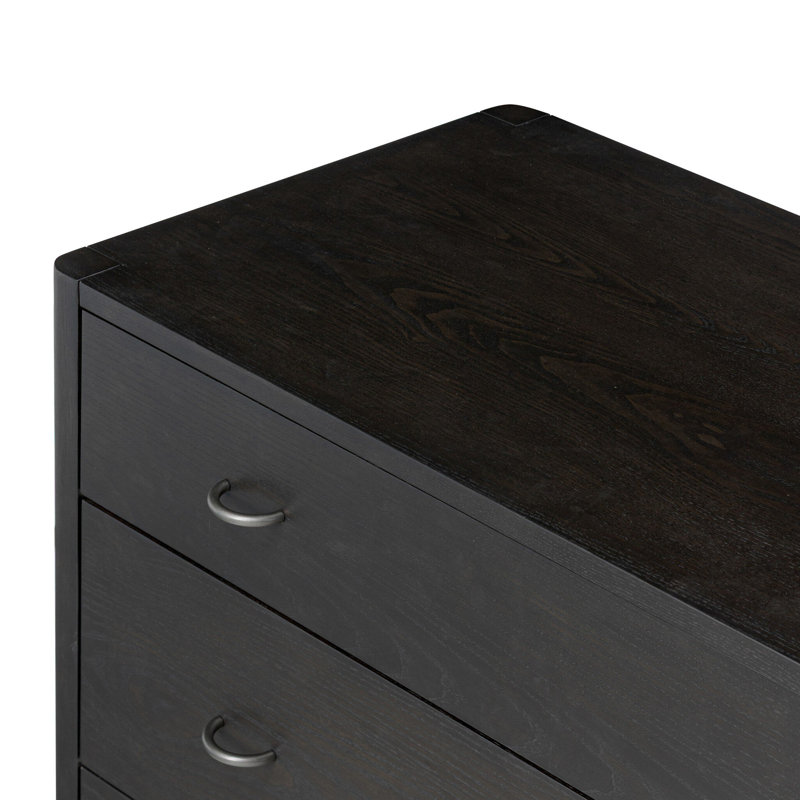 Zuma 6 - Drawer Dresser, Smoked Black Ash