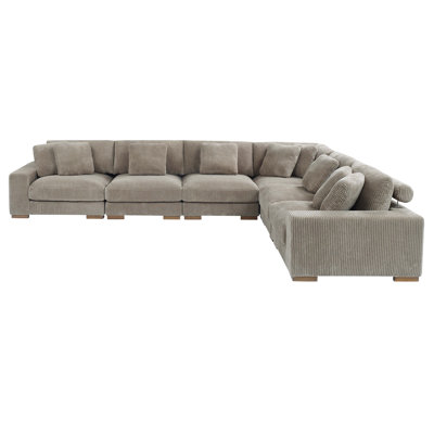 Amrith 157" Wide Reversible Modular Corner Sectional