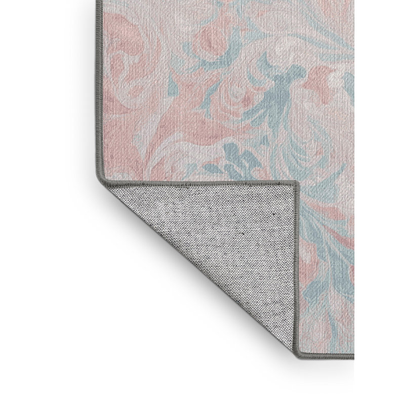 Tapis gris lavable à la machine