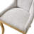 Thickened Fabric Upholstered Wooden Nailhead Dining Chair-1342492136-1367132619-1367132616