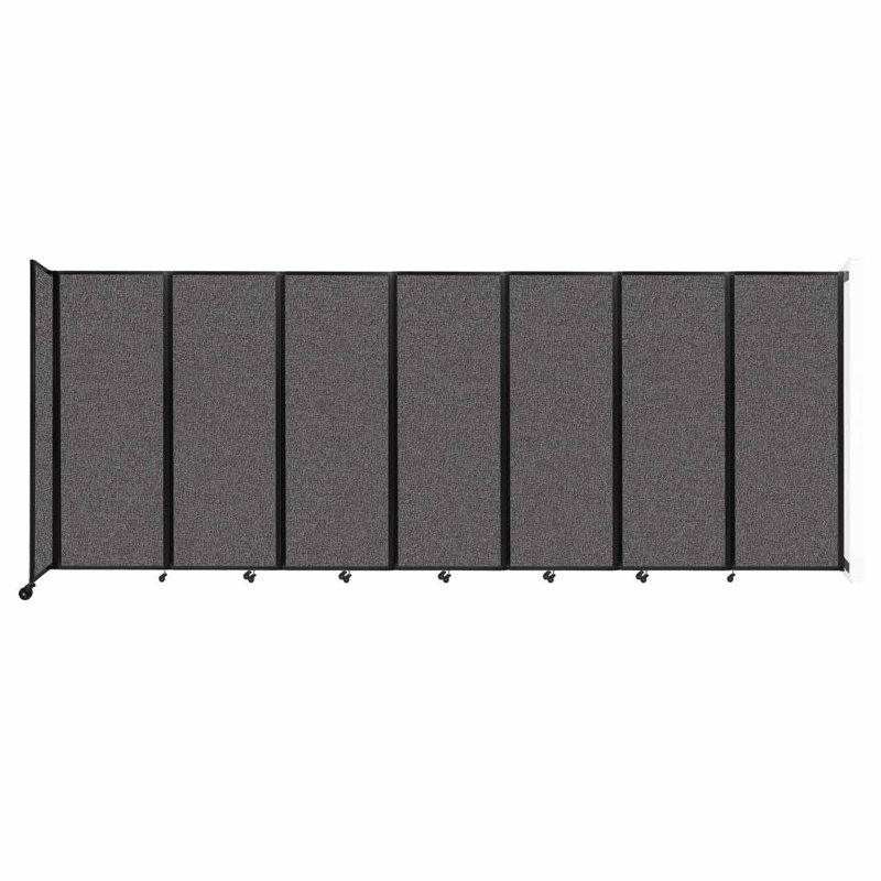 Paravent pliant, Gris anthracite, H 90 po x l 234 po x P 12 po, 7