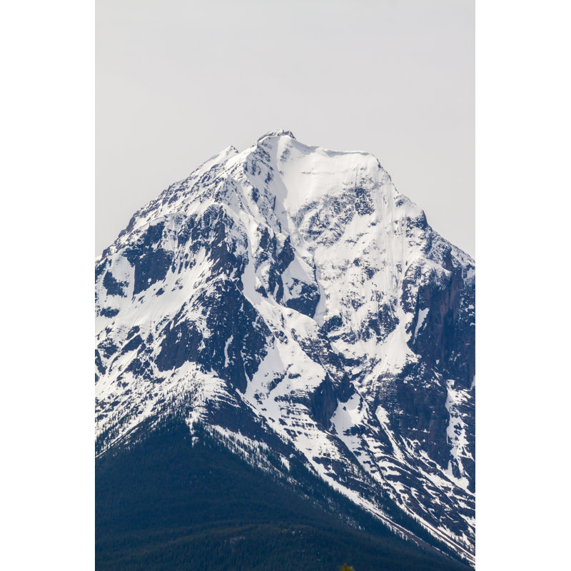 Rocky Mountain Peak - Wrapped Canvas Print, 76cm H x 51cm W x 3.8cm D