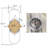 White LED Wall Light No Flicker 17W 4000K Natural Light