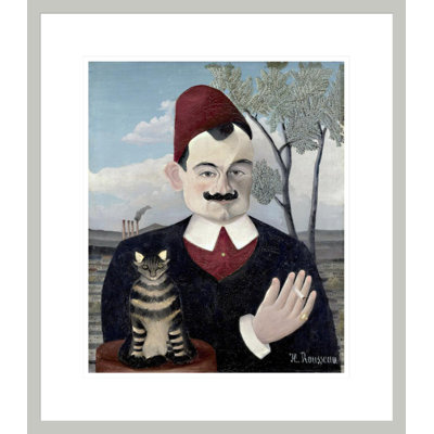 Portrait of Monsieur X (Pierre Loti) by Henri Rousseau -Framed Giclee Print