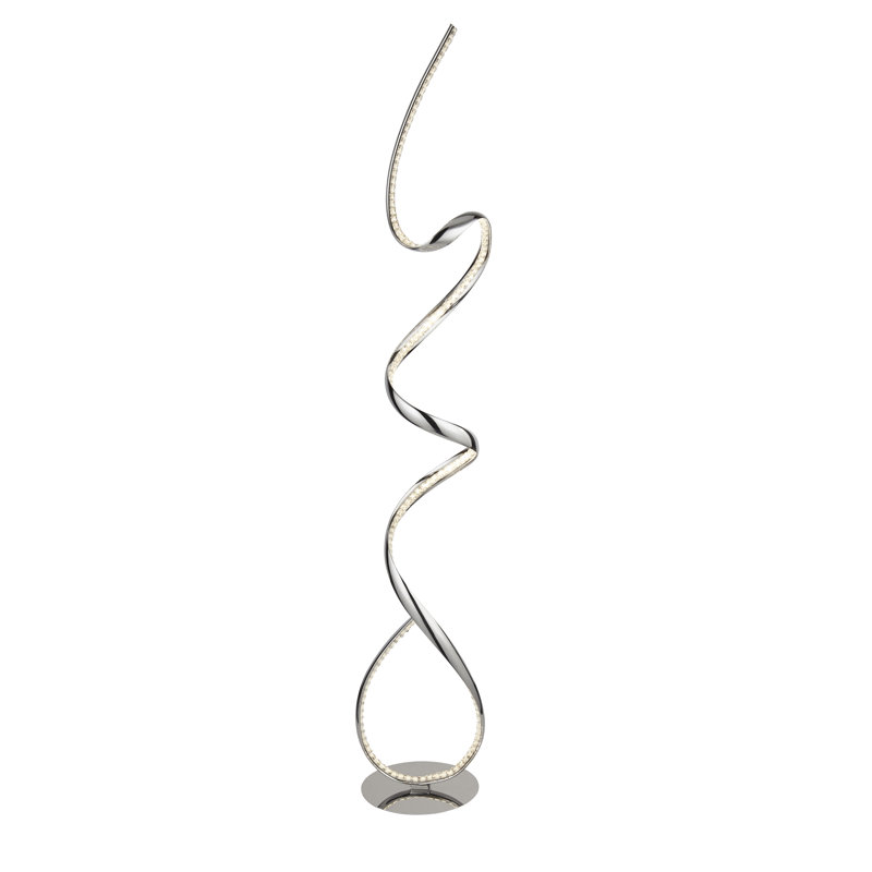 Vera 147cm Chrome LED Novelty Floor Lamp