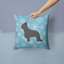 Coussin intérieur/extérieur en flocons d’hiver-32011184
