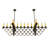 Bensley 23 - Light Dimmable Geometric Chandelier
