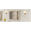 Armoire à pharmacie murale 35 po x 28 po avec miroir et 6 tablettes-133530241-133530245