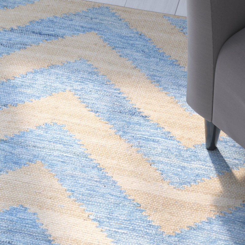 Phillips Cotton Chevron Indoor Rug, Rectangle 8' x 11'