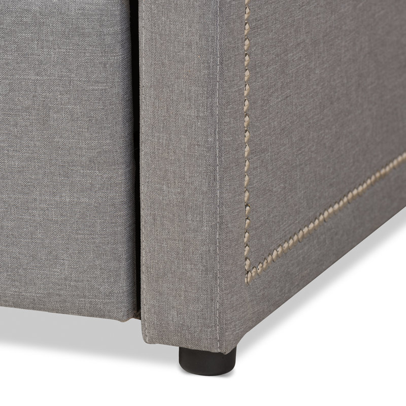 Upholstered Daybed, Gray