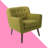 Barbro Upholstered Armchair-1807440369