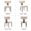Femke Upholstered Dining Chairs Armless Chair Side Chair Solid Wood Frame-1262100483