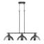 Luminaire suspendu linéaire 3 lumières Laramy-107150106-107150120