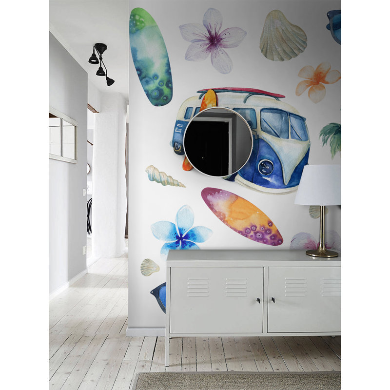 Cancri 2.5m x 2.5m Matte Wallpaper Roll, 360 x 250cm
