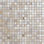 Crocus 1 5/8" x 5/8" Iridescent Glass Mosaic