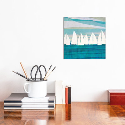 Afternoon Regatta II by Dan Meneely - Wrapped Canvas Gallery-Wrapped Canvas Giclée