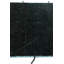 Tapis noir Ottilie