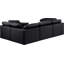 Canapé modulaire en similicuir 4 pièces Itala-94482398
