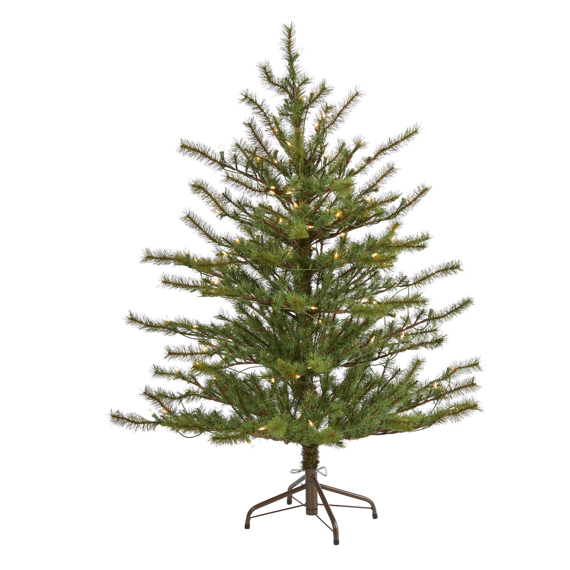 Artificial Pine Christmas Tree, 4', Not Pre-Lit
