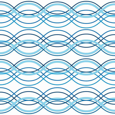Panneau de papier peint adhésif Wave