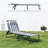 Outdoor Chairs,2 Folding Chaise Lounge-392715923