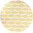 Contemporary Daitzman Area Rug Yellow Color-1820342403